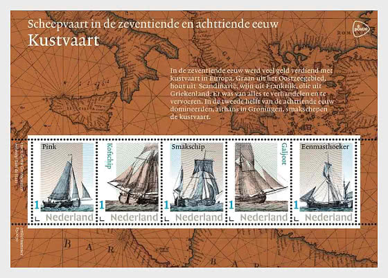 2025 Le Transport Maritime aux XVIIe et XVIIIe Siècles – Le Cabotage - Blocs feuillets