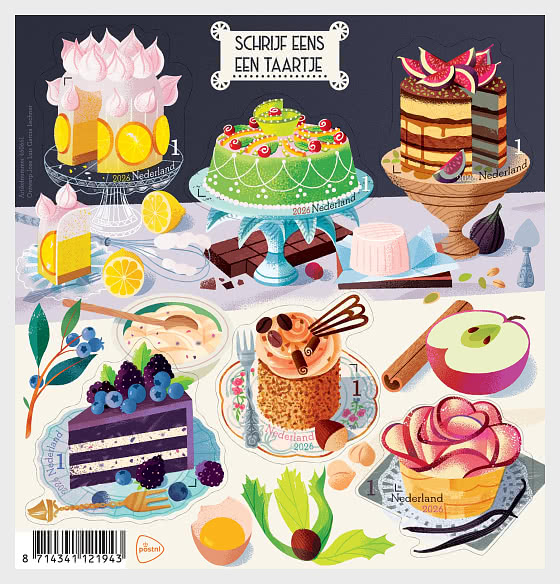 2026 Schreibe einen Kuchen - Bogenserie