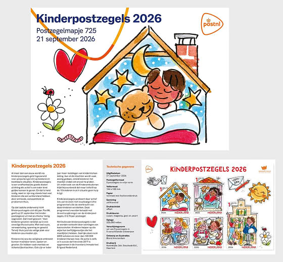 2026 Children’s Welfare Stamps - Presentation Pack