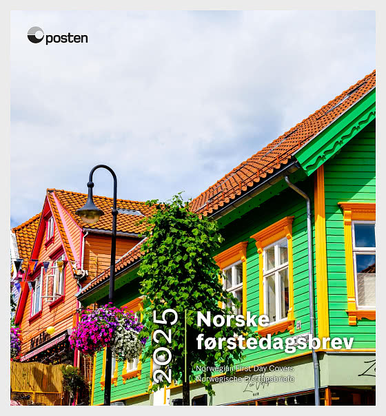 2025 Jahressatz Norwegische Ersttagsbriefe - Jahresausgaben