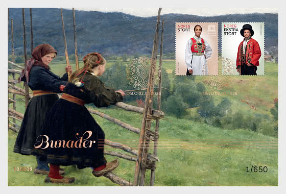 2026 Costumi Popolari (Patrimonio Culturale Immateriale dell'Unesco) - Collezionabile