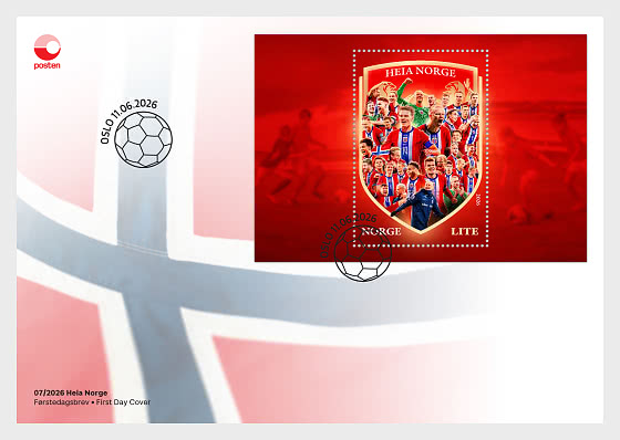 2026 Come On Norway! - First Day Cover