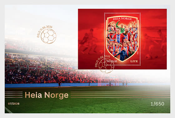 2026 Come On Norway! - Golden FDC - Collectibles