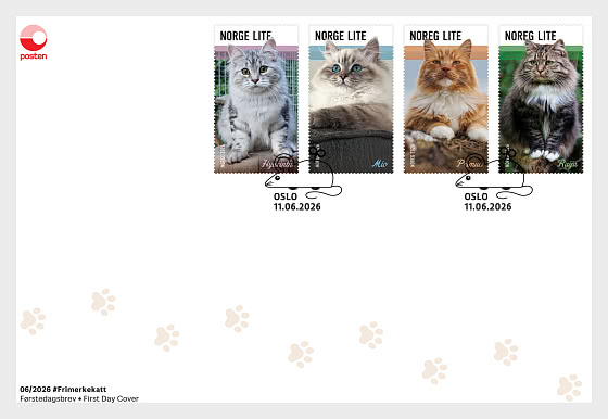 2026 Cats - First Day Cover