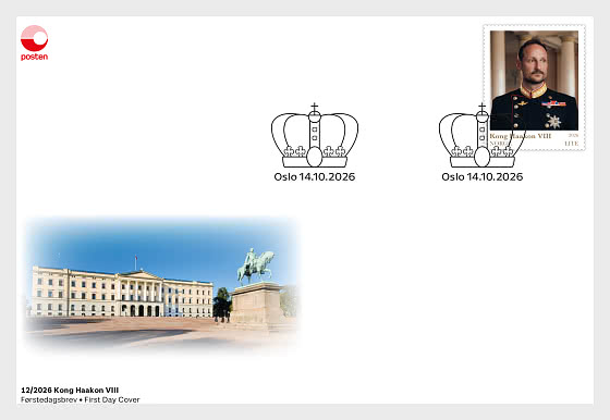 2026 Re Haakon VIII - FDC