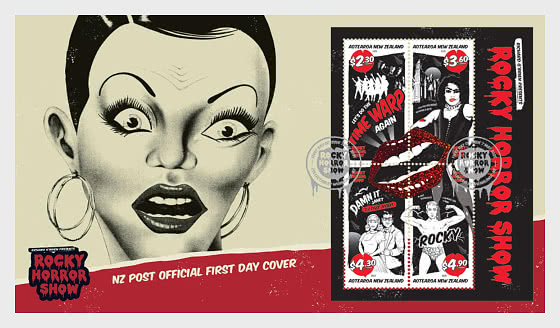 2025 PRE-ORDER Le Rocky Horror Show de Richard O'Brien - Enveloppes de Premier Jour