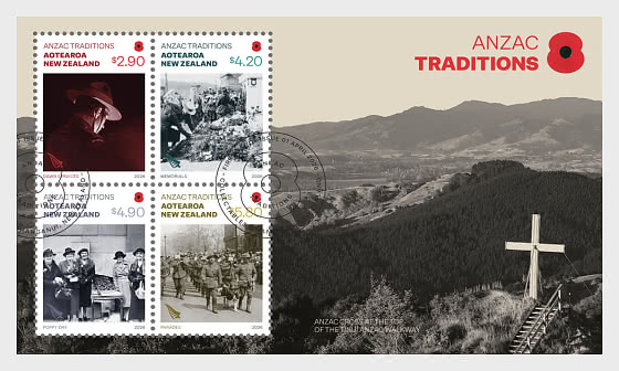 2026 PRE-ORDER Anzac-Traditionen - Sonderblock CTO