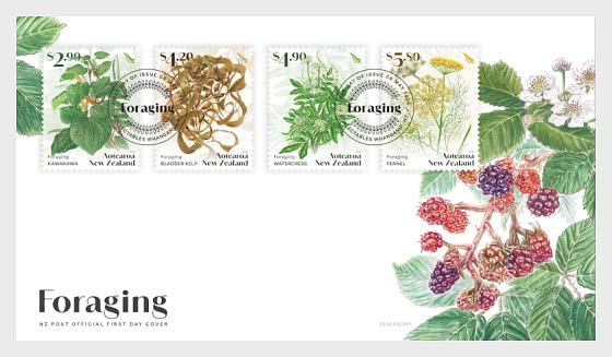 2026 PRE-ORDER Foraging First Day Cover - First Day Cover