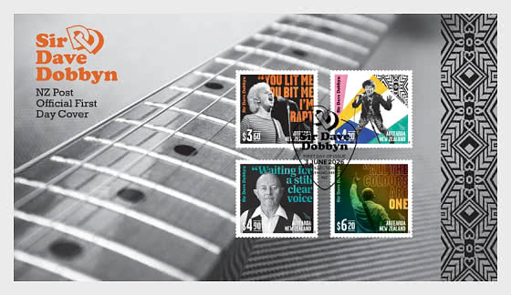 2026 PRE-ORDER Sir Dave Dobbyn - Ersttagbriefe