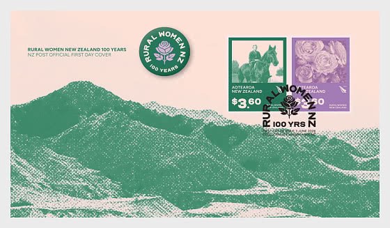 2026 PRE-ORDER Rural Women New Zealand 100 Years First Day Cover - First Day Cover