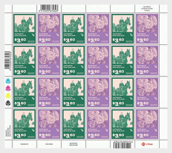 2026 PRE-ORDER Rural Women New Zealand 100 Years $3.60 Stamp Sheet - Sheetlets