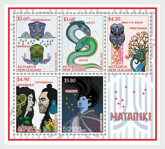 2026 PRE-ORDER Matariki - Hojas Bloque