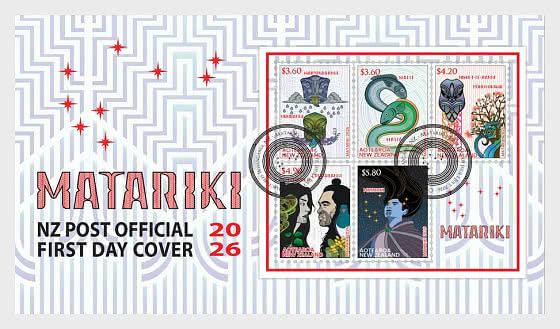 2026 PRE-ORDER Matariki - Sobre de Primer Dia