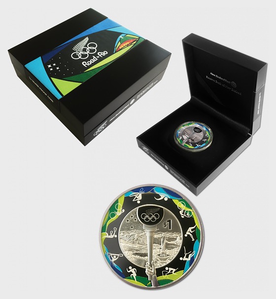 2016 Road to Rio Silver Proof Coin - Серебряная монета