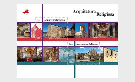 2025 Arquitectura Religiosa en Portugal - Hojas Bloque