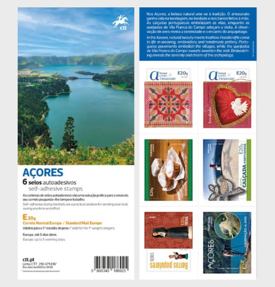 2026 Azores - Self-Adhesive Stamp - Stamp Booklet