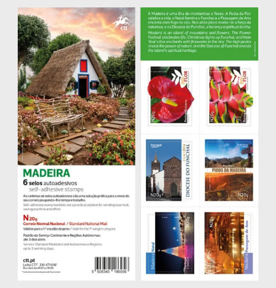 2026 Madeira - Self-Adhesive Stamps - Stamp Booklet