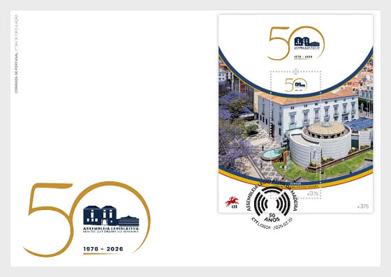 2026 50 Anni di Autonomia della Regione Autonoma di Madeira - FDC