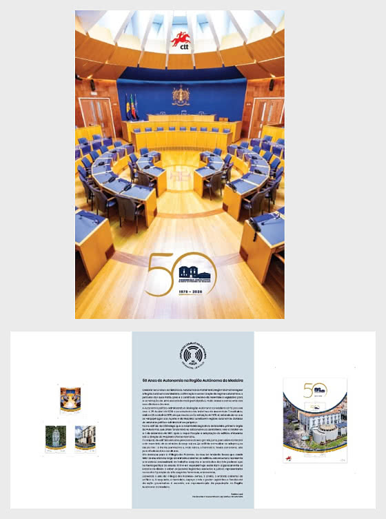 2026 50 Anni di Autonomia della Regione Autonoma di Madeira - Collezionabile