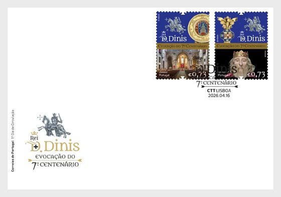 2026 King Dinis - Commemoration of the 7th Centenary - First Day Cover
