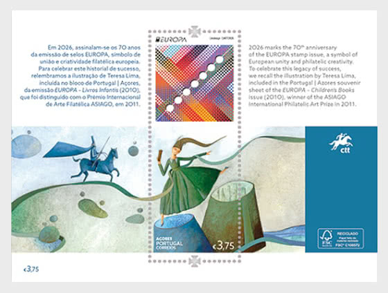 2026 EUROPA - Azores - Miniature Sheet