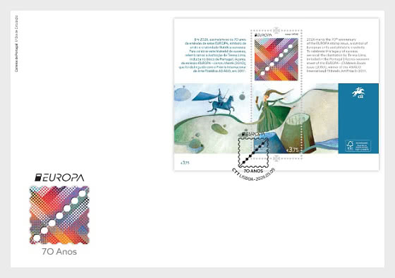 2026 EUROPA - Azores - First Day Cover MS