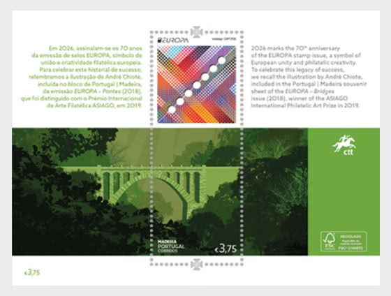 2026 EUROPA - Madeira - Miniature Sheet