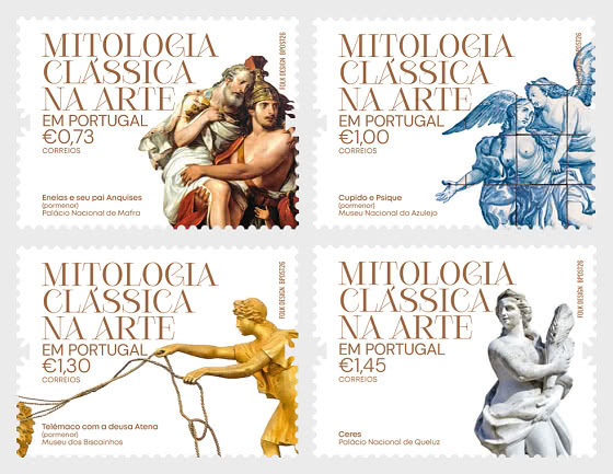 2026 Classical Mythology In Art In Portugal - Set