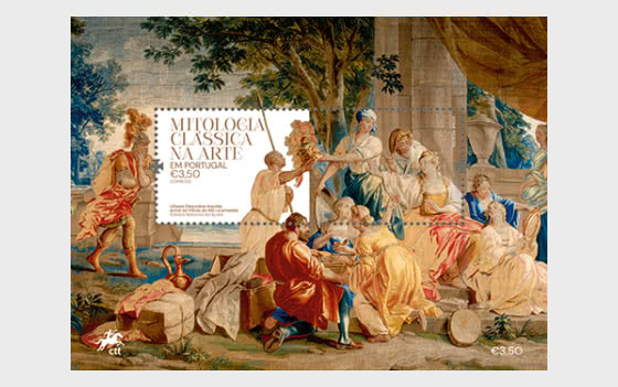 2026 La Mitología Clásica en el Arte en Portugal - Hojas Bloque
