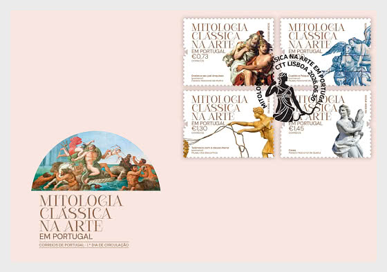 2026 Classical Mythology In Art In Portugal - First Day Cover