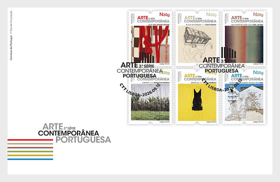 2026 Zeitgenössische Portugiesische Kunst - Ersttagbriefe