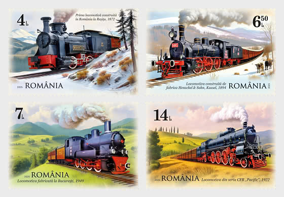 2025 Steam Locomotives - Set