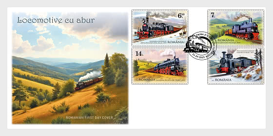 2025 Locomotive a Vapore - FDC