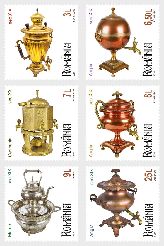 2025 Colecciones Rumanas - Samovares y Teteras - Series