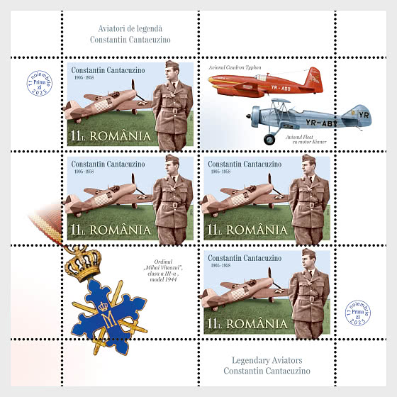 2025 Legendäre Flieger – Constantin Cantacuzino - Bogenserie