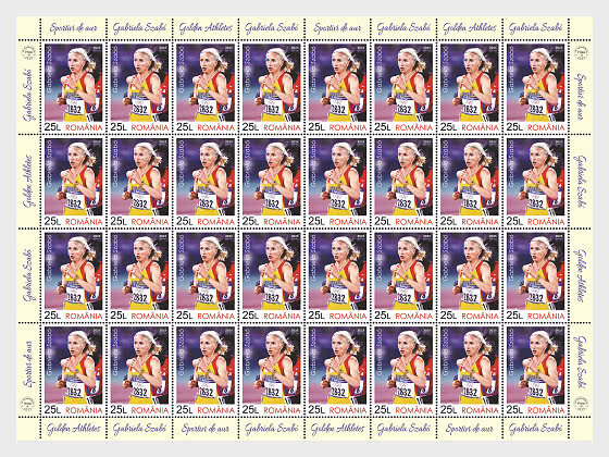 2025 Athlètes en Or - Gabriela Szabó - Feuilles entières