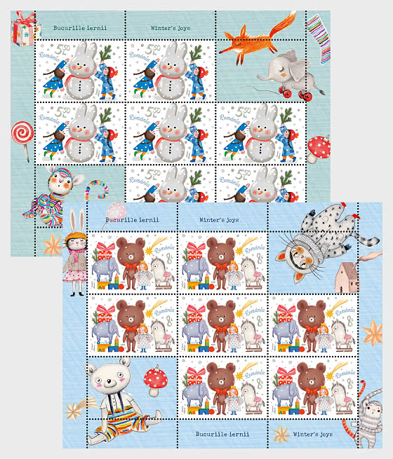 2025 La Joie de l'hiver - Mini-feuilles