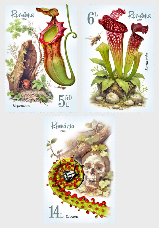 2026 食肉植物 - 套票
