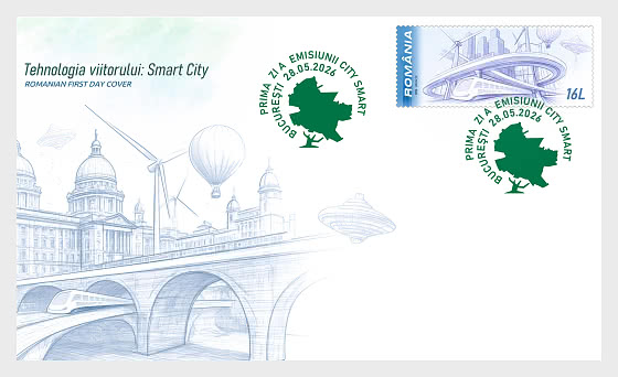 2026 Technologies du Futur - Ville Intelligente - Enveloppes de Premier Jour