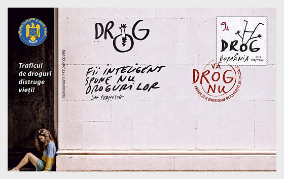 2026 Sé inteligente, di no a las Drogas! - Sobre de Primer Dia