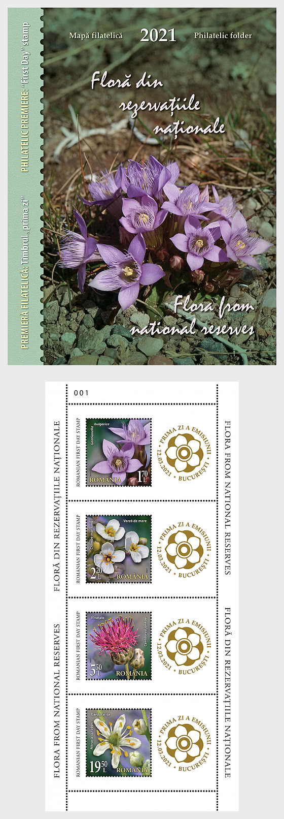 2021 Flora aus Nationalreservaten - Souvenirmappen