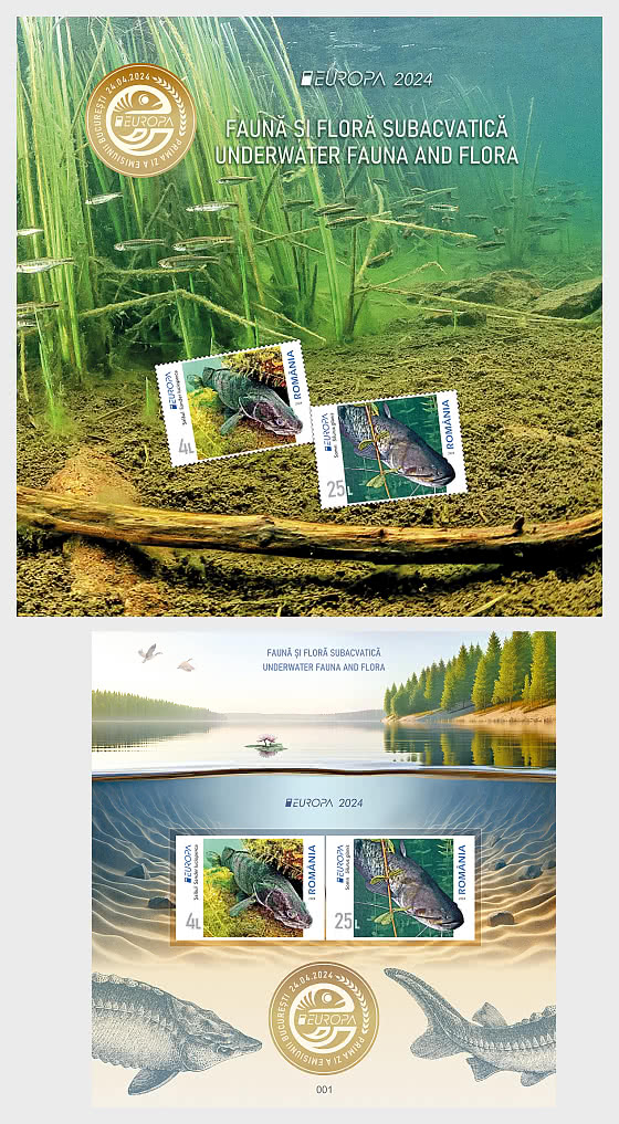 2024 Europa - Underwater Fauna And Flora - Special Folder