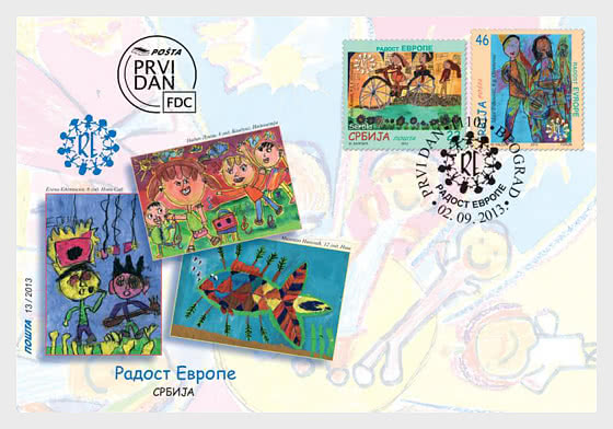 2013 Joy of Europe - First Day Cover