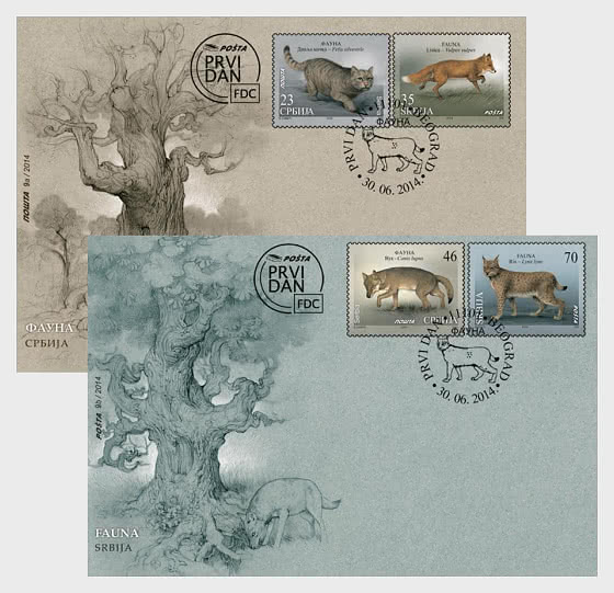2014 Fauna - First Day Cover
