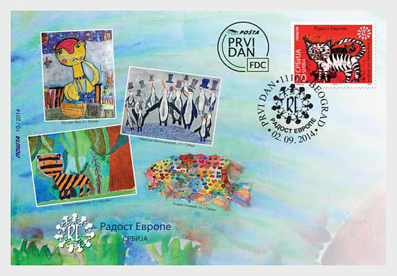 2014 Joy of Europe - First Day Cover