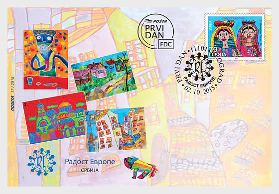 2015 Joy of Europe - First Day Cover