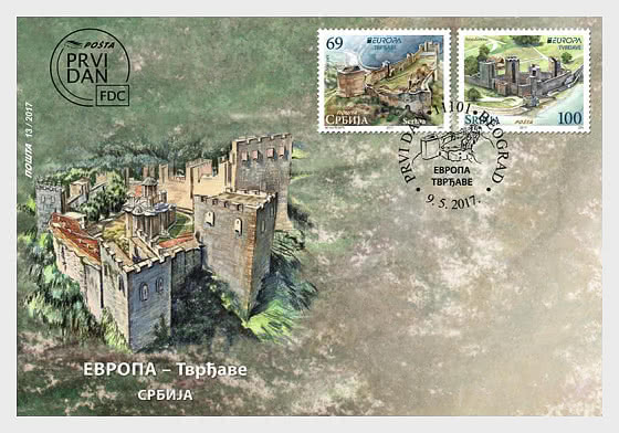 2017 Europa-Castles - First Day Cover