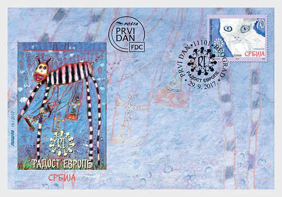 2017 Freude Europas - Ersttagbriefe