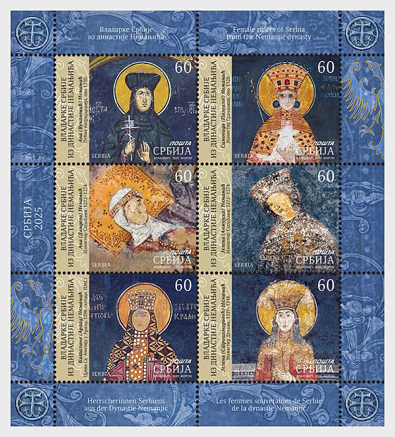 2025 Gobernantes de Serbia de la Dinastía Nemanjić - Series