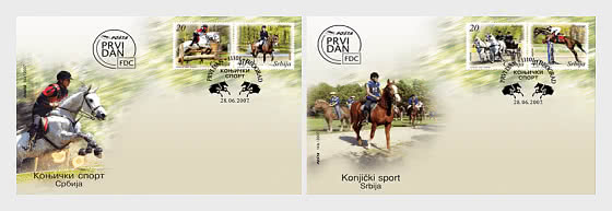 2007 Sport equestri - FDC